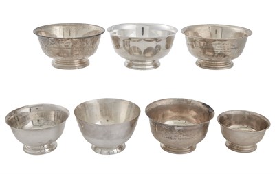 Lot 205 - Miscellaneous Group of Seven American Sterling...