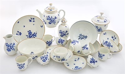 Lot 170 - Assembled Group of English Blue and White...