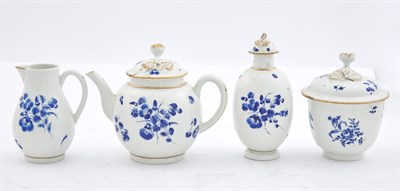 Lot 170 - Assembled Group of English Blue and White...