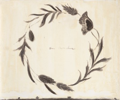 Lot 5 - Joe Andoe American, b. 1955 Untitled (Wreath),...