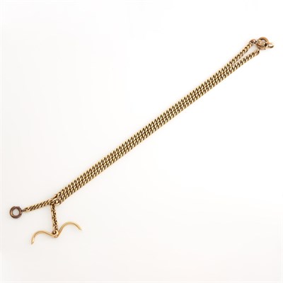 Lot 2003 - Gold Watch Fob Chain