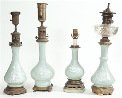Lot 397 - Group of Four French Metal-Mounted...