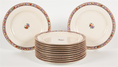 Lot 388 - Set of Twelve Spode Copelands China Fruit...