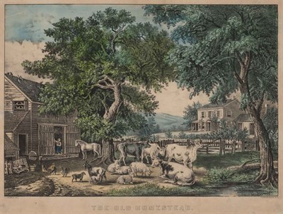Lot 101 - Currier & Ives, publishers AMERICAN HOMESTEAD...