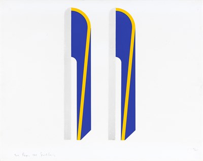 Lot 163 - Gerald Laing (1936-2011) TWO PLAYERS Color...