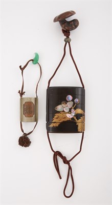 Lot 8 - Two Japanese Inro Meiji/Taisho Period One with...