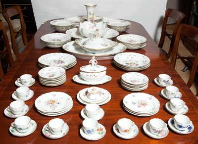 Lot 235 - Assembled Set of Meissen Porcelain...
