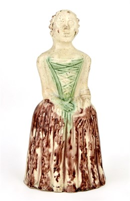 Lot 271 - Astbury-Whieldon Type Creamware Figure of...