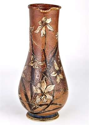 Lot 349 - Martin Brothers Stoneware Jug London, 1883 Of...
