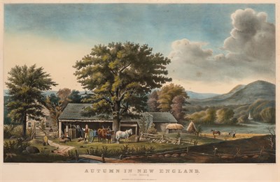 Lot 94 - Currier & Ives, publishers AUTUMN IN NEW...