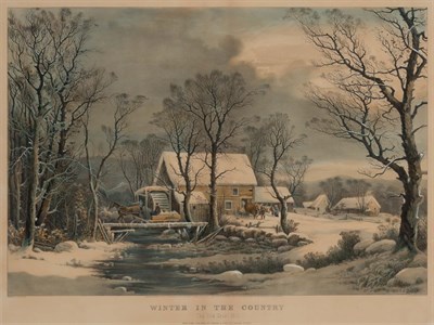 Lot 103 - Currier & Ives, publishers WINTER IN THE...