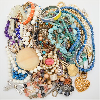 Lot 2145 - Group of Costume Jewelry