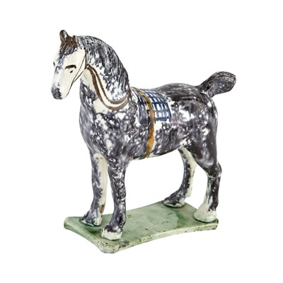 Lot 323 - Staffordshire Whieldon Type Pearlware Figure...