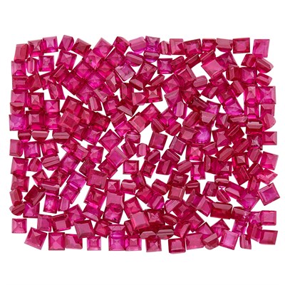 Lot 220 - Group of Unmounted Rubies