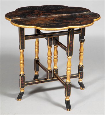 Lot 495 - Chinese Export Lacquer and Parcel-Gilt...