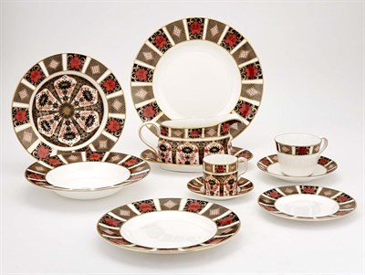 Lot 440 - Royal Crown Derby Old Imari Pattern Porcelain...