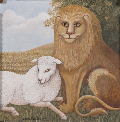Lot 57 - Joan Landis American, 20th Century The Lion...