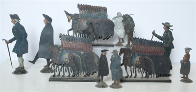 Lot 241 - Group of French Tole-Peinte Articulated...
