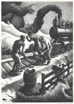 Lot 11 - Thomas Hart Benton TEN POUND HAMMER (F. 79)...