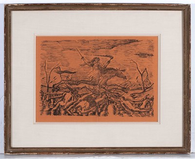 Lot 137 - Henri Rousseau (1844-1910) LA GUERRE...