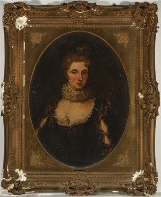 Lot 35 - Manner of Carle van Loo Portrait of a Lady Oil...