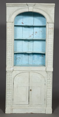 Lot 115 - Continental Neoclassical Painted Corner...