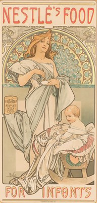 Lot 116 - Alphonse Mucha (1860-1939) NESTLÉ'S FOOD FOR...