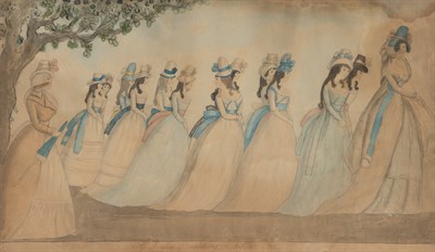 Lot 273 - English School 18th/19th Century The Ladies...