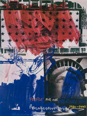 Lot 149 - Robert Rauschenberg (1925-2008) PEOPLE FOR THE...