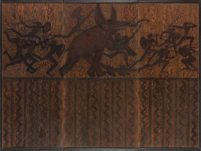 Lot 201 - William Hunt Diederich Painted Plywood and...