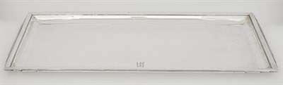 Lot 257 - Jean E. Puiforcat Silver Monaco Pattern Tray...