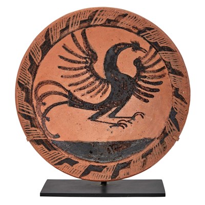 Lot 202 - William Hunt Diederich Hand-Painted and Glazed...