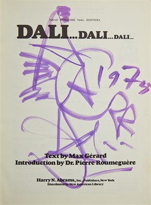 Lot 275 - DALI, SALVADOR GÈRARD, MAX. Dali...Dali...Dali....