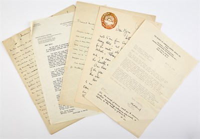 Lot 187 - MARKHAM, KYRA An extensive file of...