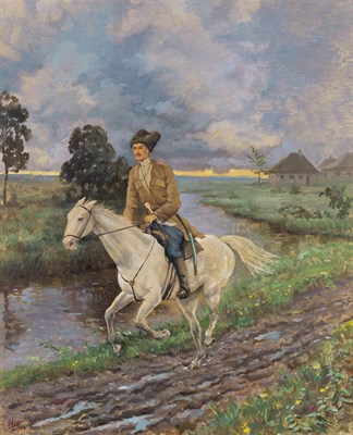 Lot 117 - Grand Duchess Olga Russian, 1882-1960 Portrait...