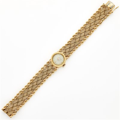 Lot 1299 - Gold Wristwatch, Hamilton