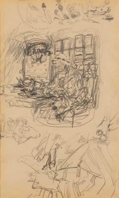 Lot 88 - Edouard Vuillard French, 1868-1940 Sketch Page...