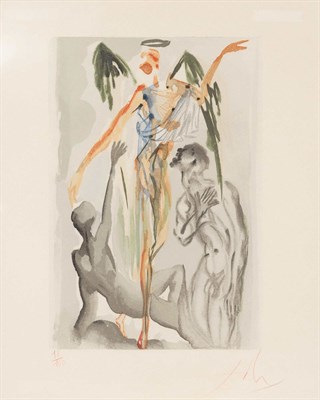 Lot 44 - Salvador Dalí PURGATORY CANTO 31 (SEE F. P....