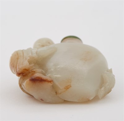 Lot 208 - Chinese Celadon Jade Snuff Bottle Qing Dynasty...