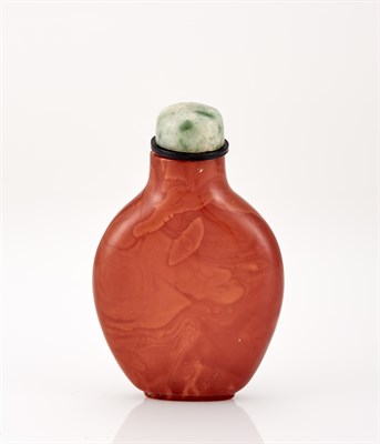 Lot 219 - Chinese Amber Snuff Bottle 18th/19th Century...