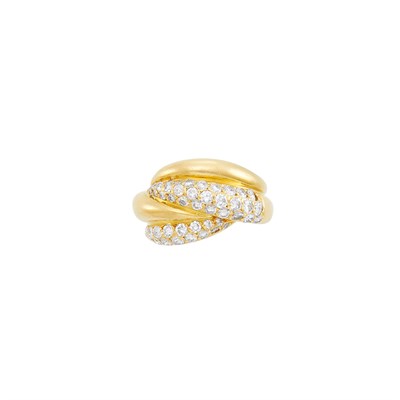 Lot 243 - Gold and Diamond Ring, Van Cleef & Arpels