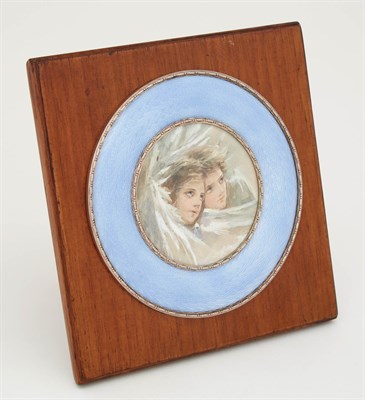 Lot 178 - Russian Silver-Mounted Guilloché Enamel and...