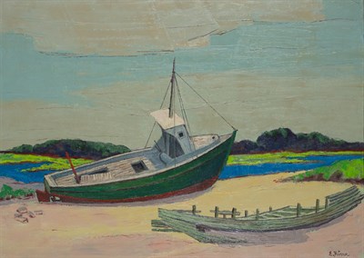 Lot 71 - Ernest Fiene German/American, 1894-1965 Low...