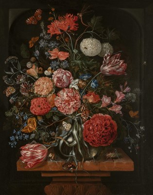 Lot 43 - F. (?) A. van Suchtelen Dutch, active 1670s...