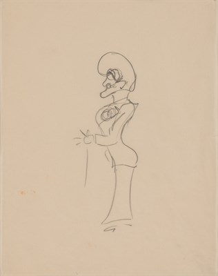 Lot 97 - Francis Picabia French, 1879-1953 Femme Pencil...