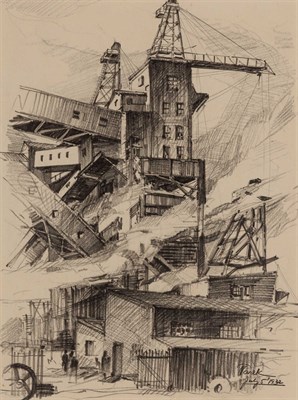 Lot 40 - Mark Freeman American, 1908-2003 Edison Plant,...