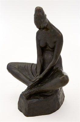 Lot 83 - Ivan Mestrovic American, 1883-1962 Vestalin,...