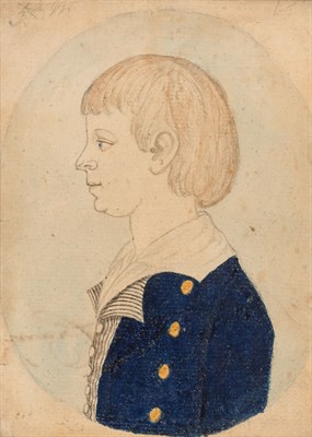 Lot 149 - American School 18th Century Portraits of...