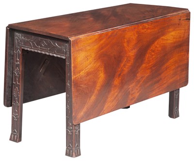 Lot 238 - George II Mahogany Drop-Leaf Table Circa 1755...