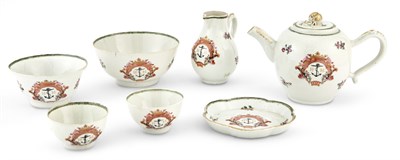 Lot 152 - A Collection of Seven Chinese Export Porcelain...